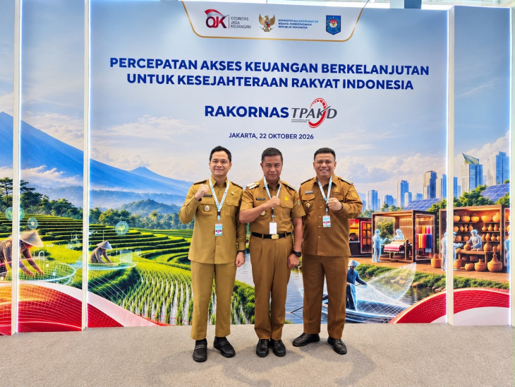 Hadiri Rakornas Bersama Prabowo, Ahmad Yuzar Dorong Akses Keuangan UMKM Kampar