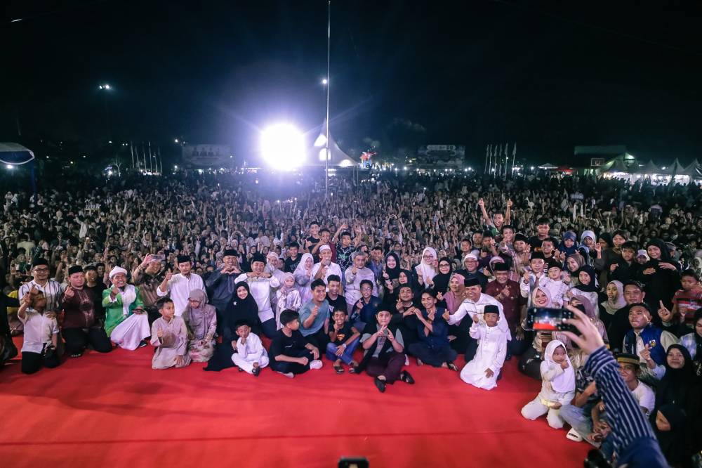 Haddad Alwi Guncang Malam Puncak Hari Santri Nasional 2026 di Dumai
