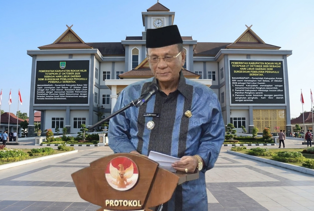 Pemkab Rohil Tetapkan 27 Oktober sebagai Hari Libur Daerah, Beri Kesempatan Warga Ikut Pilpeng Seren
