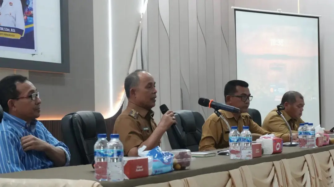 Bupati Herman Bidik Pasar Ekspor, Pelabuhan Parit 21 Inhil Disiapkan Layani Peti Kemas