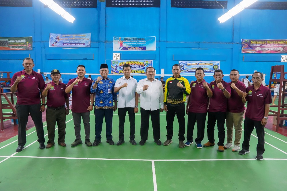 422 Atlet dari 12 Kabupaten/Kota Berlaga di Kejurprov PBSI Riau 2026