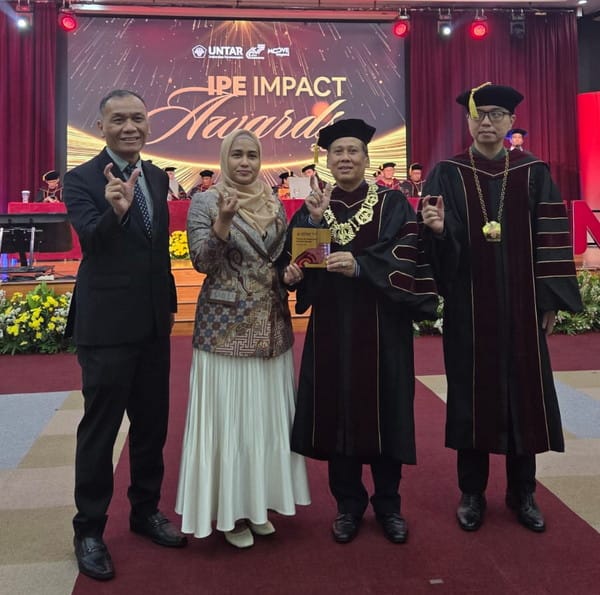 Karmila Sari Raih Young & Impactful Alumni Award di Dies Natalis ke-67 Untarj