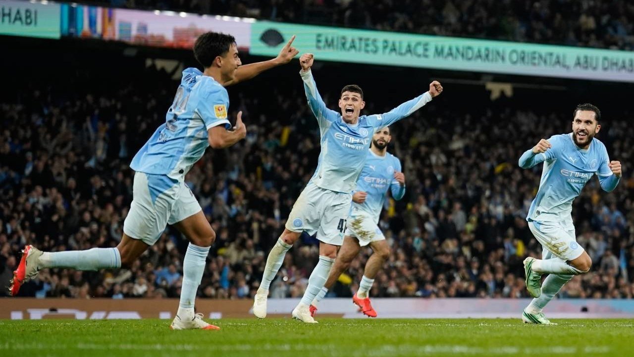 Man City Singkirkan Brighton Lewat Adu Penalti, Tiket Perempat Final Carabao Cup Diamankan