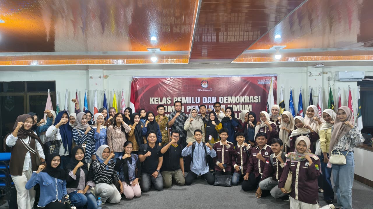KPU Bengkalis Gaungkan Pemilu Inklusif, Mahasiswa Polbeng Diajak Kawal Kesetaraan Hak Demokrasi