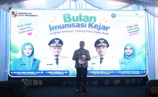 Pemko Pekanbaru Kejar Imunisasi Anak, 3.425 Balita Belum Dapat DPT-HB-Hib 1