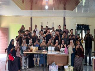 Kolaborasi Pemdes, Akademisi dan Mahasiswa Dorong UMKM Tanjung Alai Naik Kelas