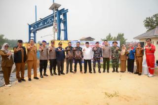 Perkuat Mitigasi Bencana, Wawako Sugiyarto Resmikan EWS Pemantauan Tinggi Air di Dumai