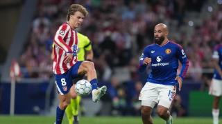 Kartu Merah Leny Yoro Jadi Petaka, Manchester United Tumbang 0-2 di Kandang Atletico Madrid