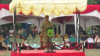 TMMD ke-130 Resmi Dibuka, Bupati Herman Sasar Infrastruktur dan Kesejahteraan Warga Keritang