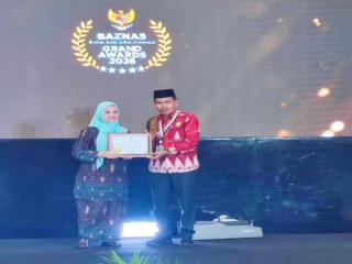 BAZNAS Kampar Diakui di Tingkat Nasional, Raih Predikat Pengelola Zakat Terbaik
