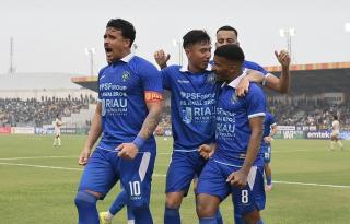 PSPS Riau Libas Persiku Kudus 4-1, Askar Bertuah Kokoh di Puncak Klasemen