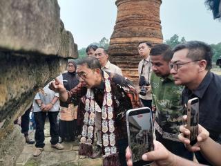 Menteri Kebudayaan Tinjau Candi Muara Takus, Pemprov Riau Bidik Ikon Wisata Sejarah