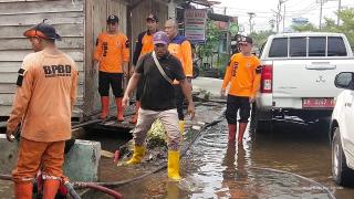 400 Petugas Dikerahkan Atasi Banjir Bagansiapiapi