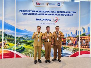 Hadiri Rakornas Bersama Prabowo, Ahmad Yuzar Dorong Akses Keuangan UMKM Kampar