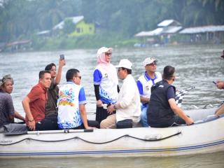 Pacu Sampan Buluh Cina Masuk Kalender Wisata Kampar, Misharti Bidik Event Budaya Nasional