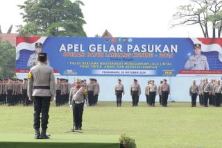 Operasi Patuh Lancang Kuning 2026 Dimulai, 971 Personel Sasar 10 Pelanggaran Lalu Lintas