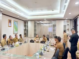 Temui SF Hariyanto, Ahmad Yuzar Ajukan Sejumlah Proyek Strategis Kampar