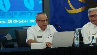 Transfer ke Daerah Riau Turun 17,22 Persen, Dana Bagi Hasil Anjlok 57,62 Persen