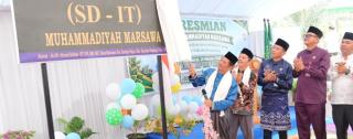 Bupati Kuansing Resmikan SD IT Muhammadiyah Marsawa