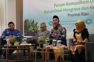 Miliki 130 Ribu Hektare Mangrove, Herman Dorong Pemulihan Ekosistem dan Ekonomi Pesisir Inhil